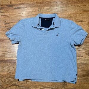 Nautica Men's Light Blue Polo Shirt